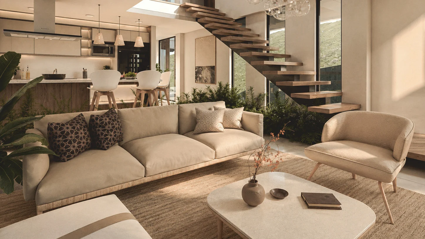Vista del proyecto Casa El Umbral